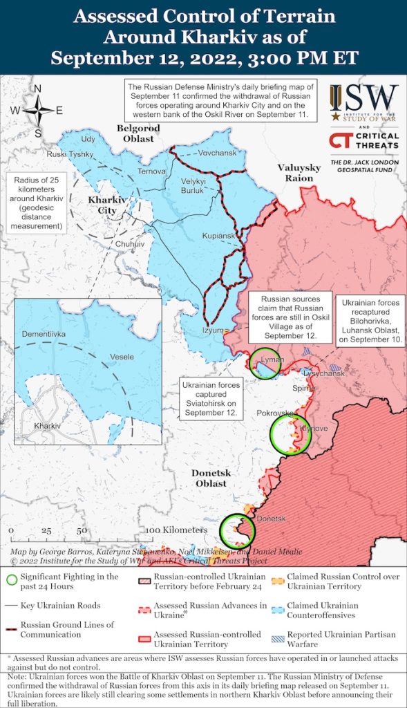 Russo Ukrainian War Day 202 The Ukrainian Army Liberates More Than