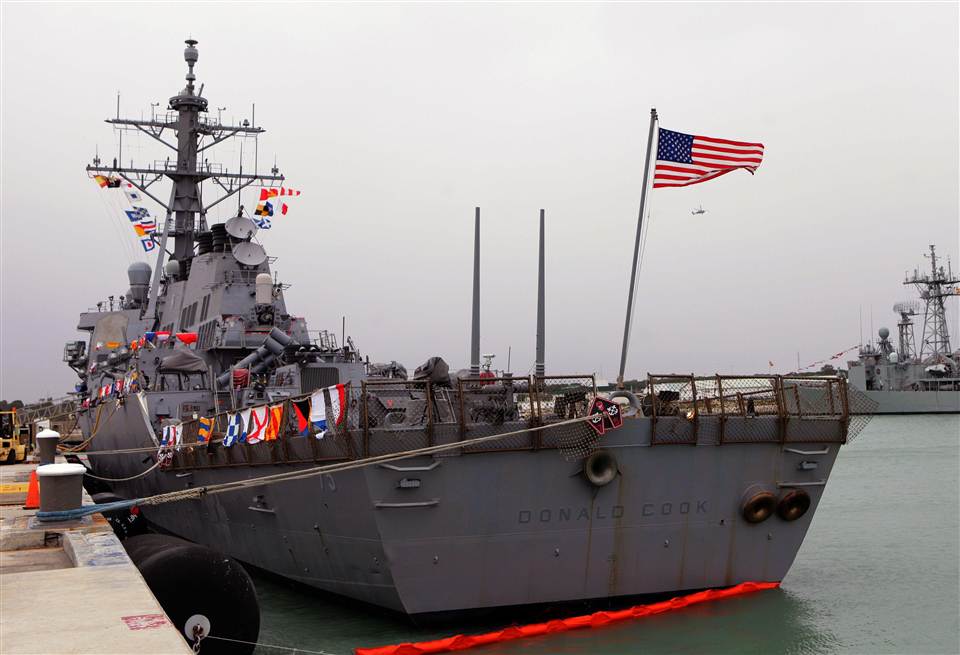 Short comments on news of US Navy destroyer in Black Sea and NATO readiness for military confrontation with Russia in Ukraine
