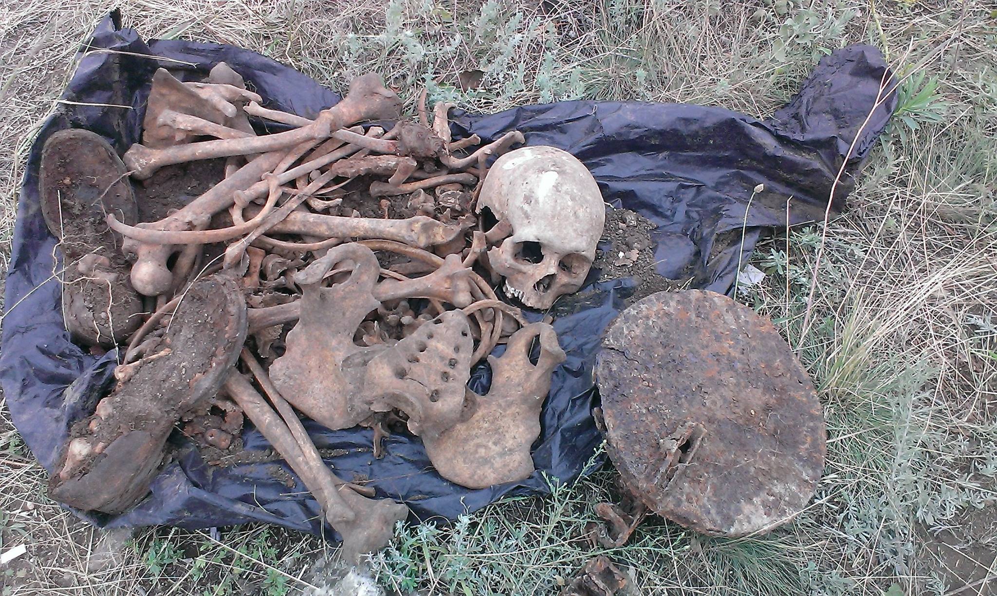 History repeating itself: 1943 soldier’s grave found by the Ukrainian military