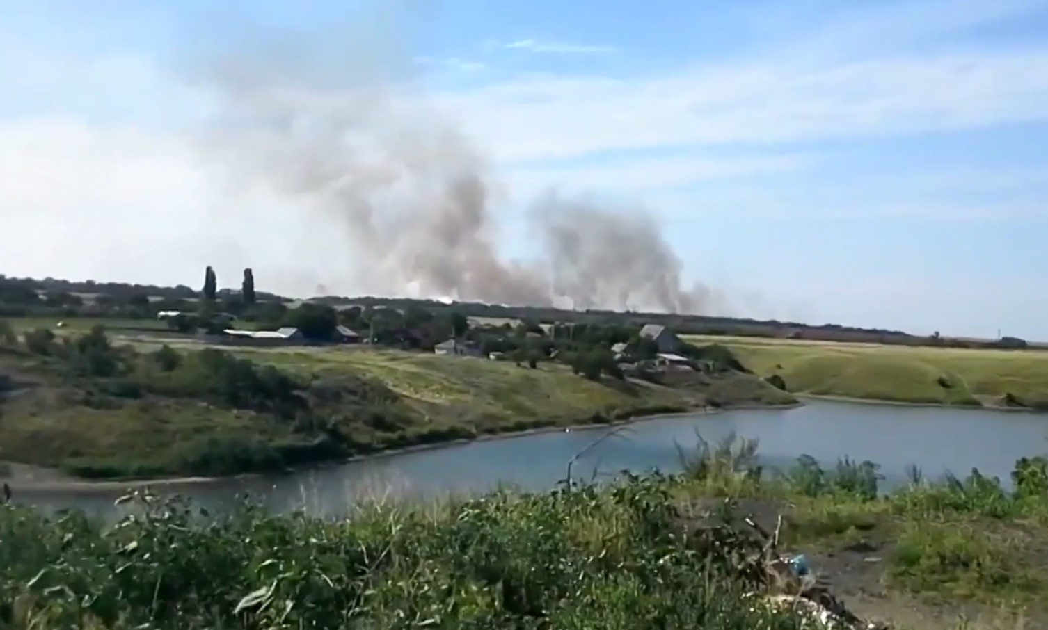 Provallia in flames, details on Russian rocket strike