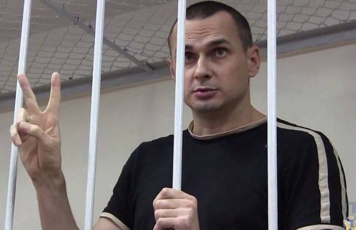 Oleg Sentsov, July 7th, 2014. Sentsov is a Ukrainian filmmaker and resident of Crimea illegally arrested on made-up charges and imprisoned by Putin's regime since March 2014. #FreeSentsov