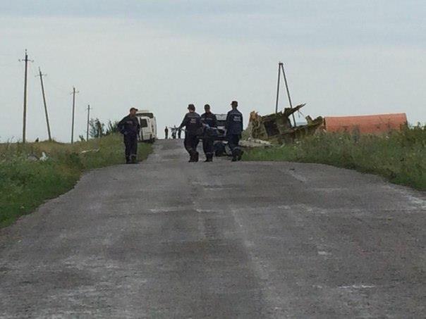 Cabinet of Ministers: Russian led terrorists attempt to destroy evidence of the MH17 plane crash