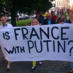 Bastille Day marked by worldwide protests against France’s Mistral deal with Russia ~~