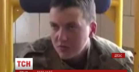 Ukrainian pilot Nadia Savchenko is being held in Russian prison