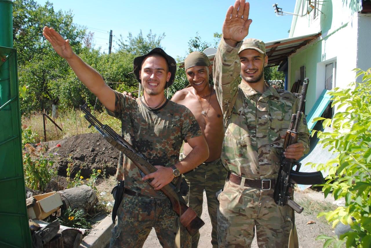 Russian neo Nazi “Kornilovtsy” battalion operating in Ukraine