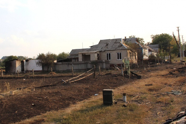 Stepanivka completely destroyed by Russian ‘Grad’ rockets ~~