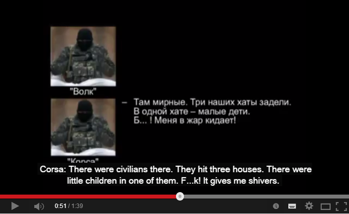Security service of Ukraine: terrorists shell peaceful village (Audio)