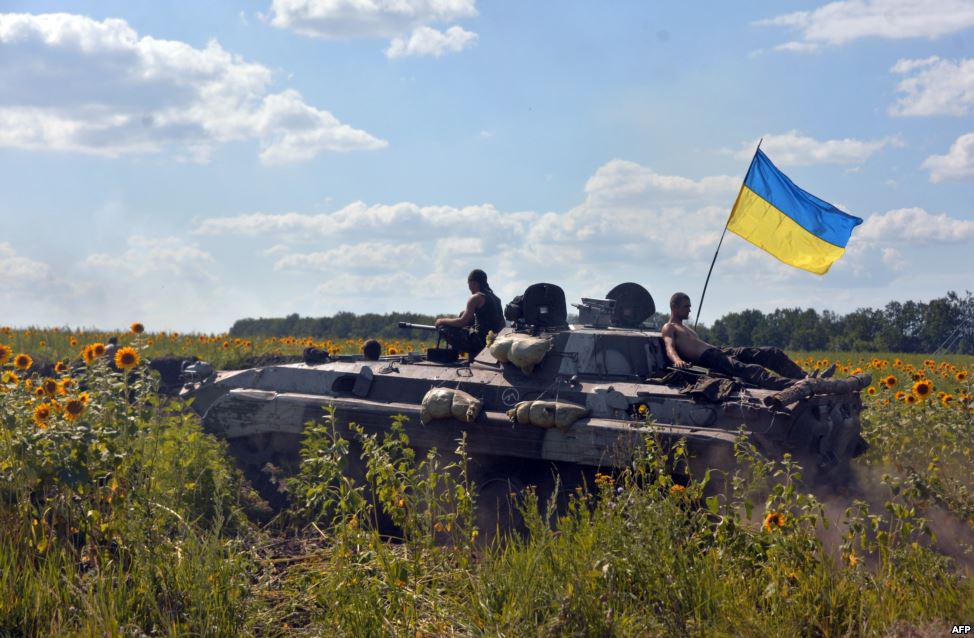 Ukrainian troops entered Luhansk