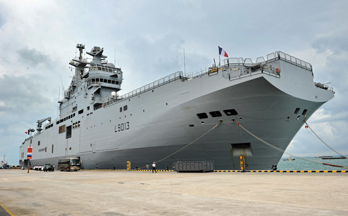 Ukrainian MFA calls upon France to suspend Mistral deal – briefing