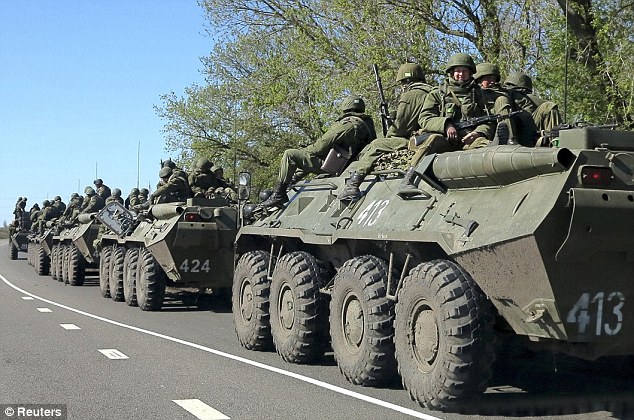 Militants are readying bases to help Russians in the event of an invasion