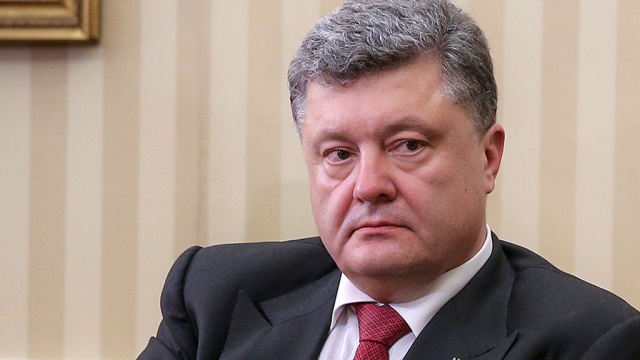 Poroschenko: Der Krieg ist nicht allein mit militärischen Mitteln zu gewinnen