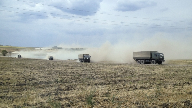 Russia amassing troops near Mariupol