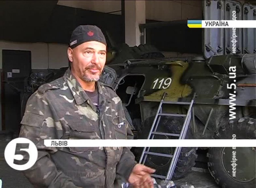 Canadian mechanic helps repair military hardware for Lviv paratroopers