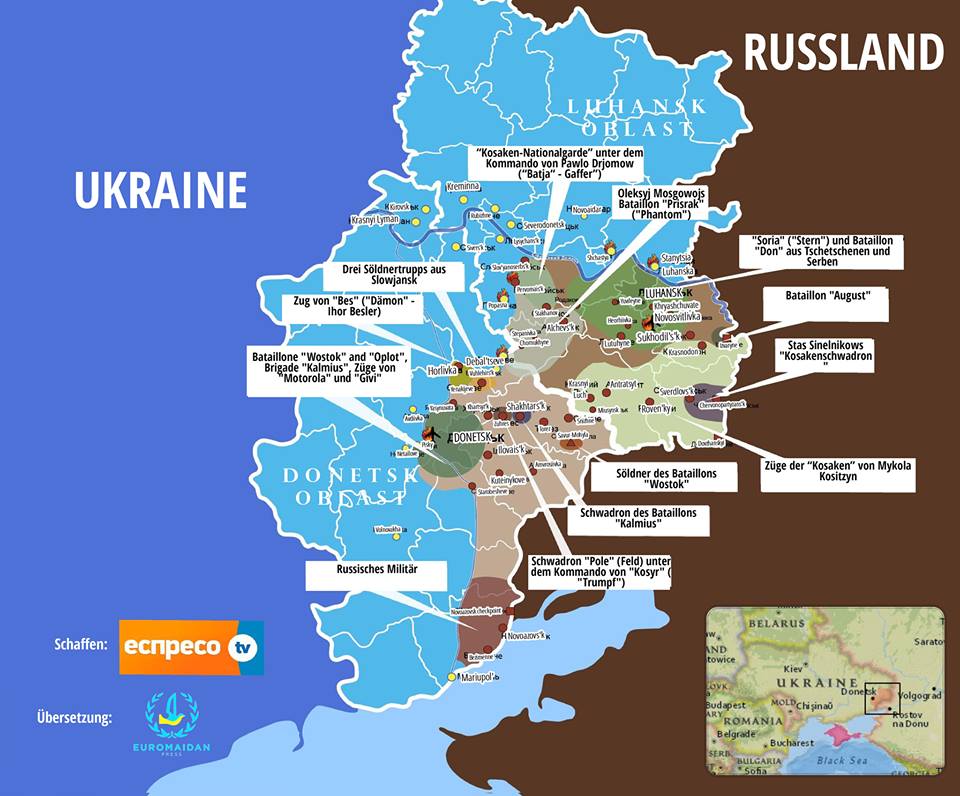 Anarchie im Donbas: Die russischen Stellvertretergruppen kämpfen gegeneinander