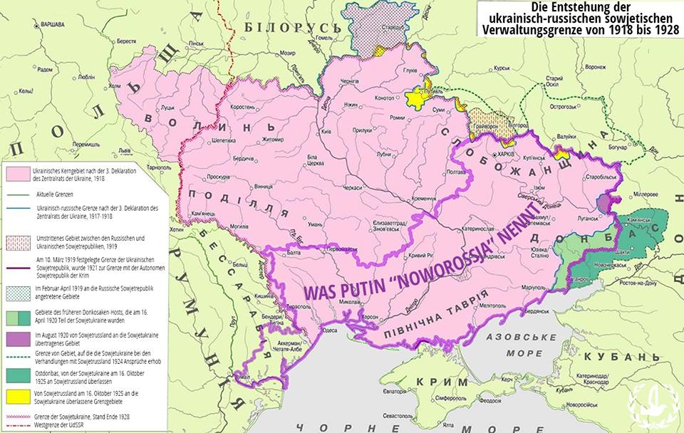 Fünf Fakten über Noworossija, die nicht im russischen Geschichtsbuch stehen