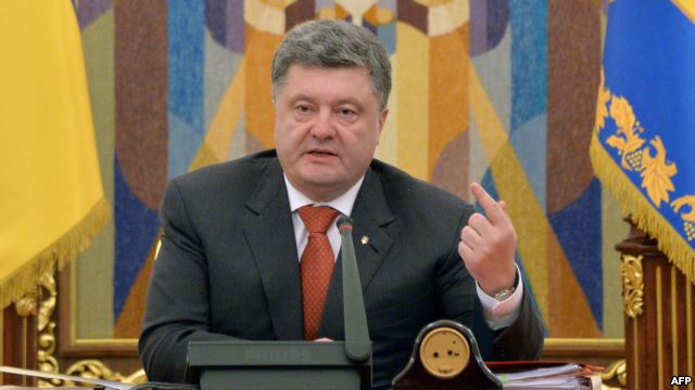 Poroshenko: no need to threaten us with World War III