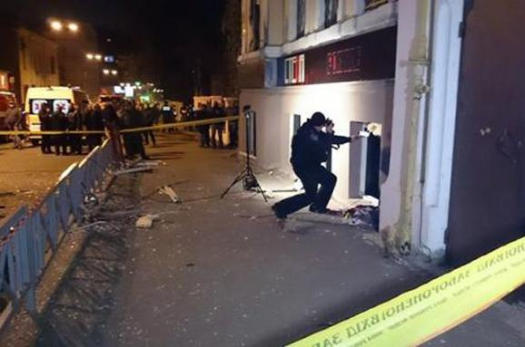 Attack by Russian terrorists in Kharkiv, Ukraine
