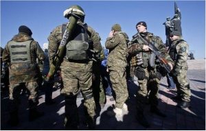 Donbas separatists formed four strike combat groups including 15 ...