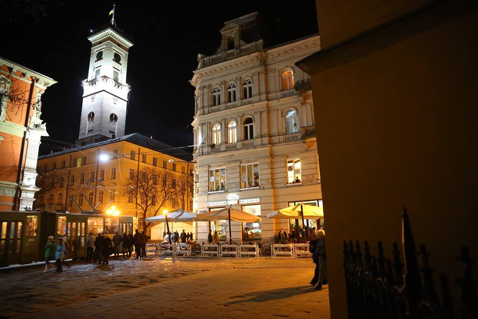 Schwieger Ukrofaschist und eingefleischter Freund der Kyiwer Junta besucht Lwiw