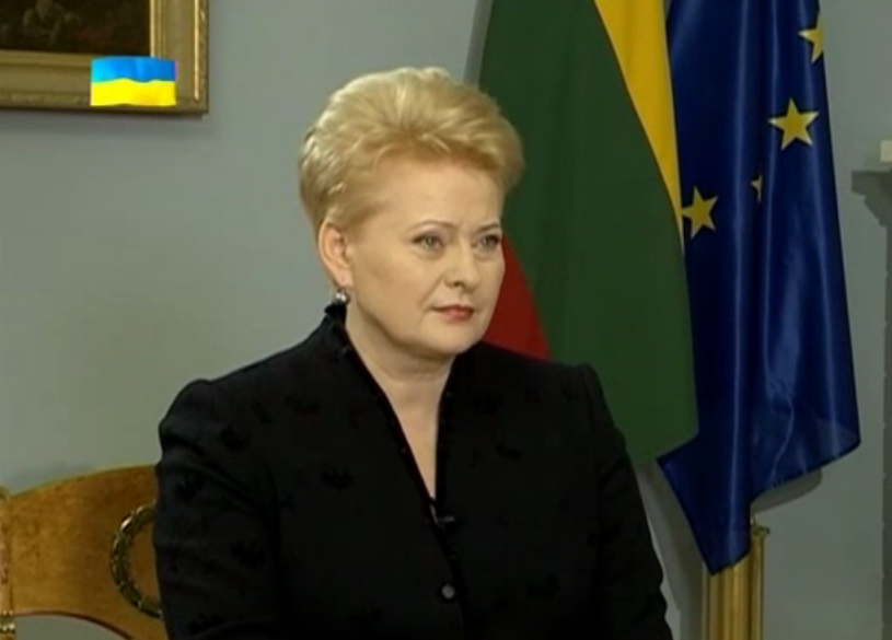 Dalia Grybauskaite: no need for Western leaders to deal with Putin directly