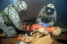 Ukrainian military learn battlefield medicine in Dnipropetrovsk