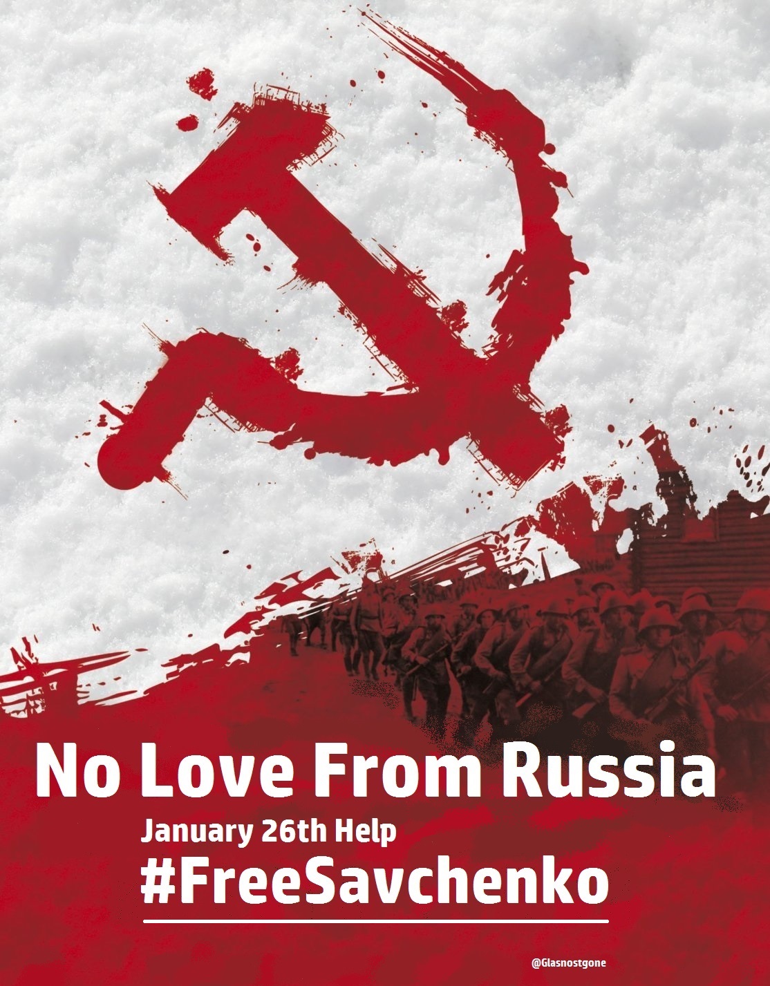 Press release: A global #FreeSavchenko twitter storm and day of support on 26 January 2015 ~~