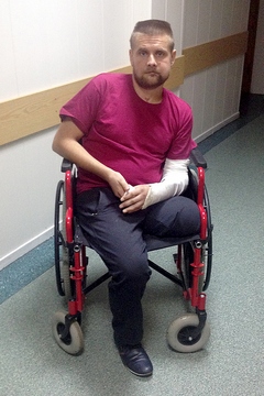 Andriy’s story: besieged in Luhansk Airport
