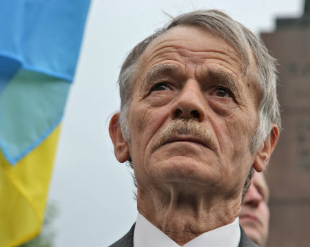 Mustafa Cemilev, the longtime leader of the Crimean Tatar national movement