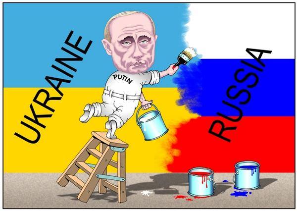 Putin and the evolving politics of prepositions about Ukraine