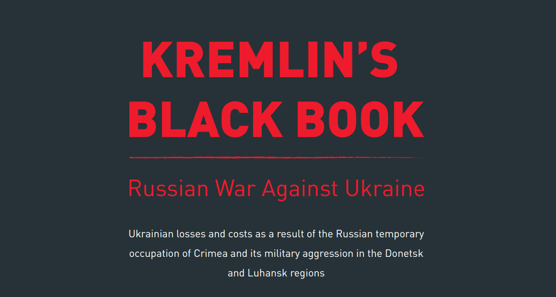 Ukrainian government created Black Book of Kremlin’s crimes against Ukraine