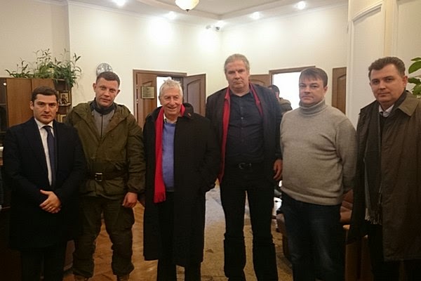 German Die Linke delegation visits right wing terrorists in Eastern Ukraine