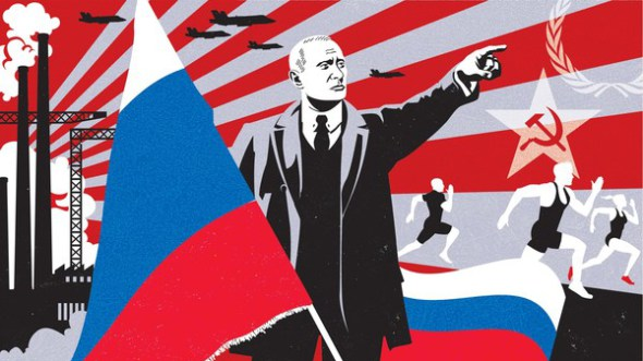 Putin Propaganda (Image Credit: PREDICTHISTUNPREDICTPAST.BLOGSPOT.COM)