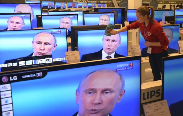 Putin on TV