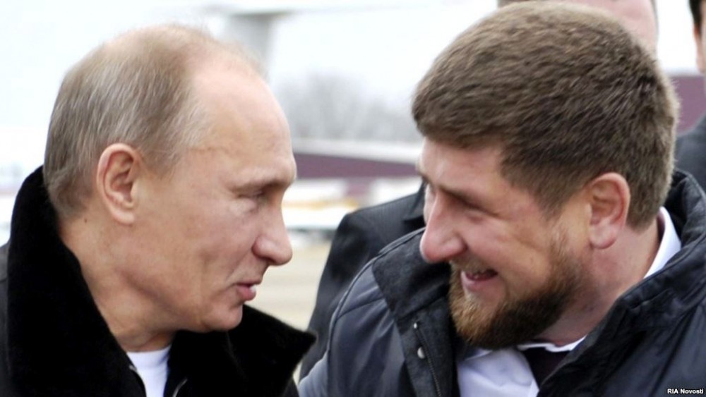 Putin and Kadyrov
