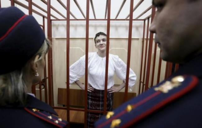 Nadiya Savchenko: I am the only free person here, even behind bars