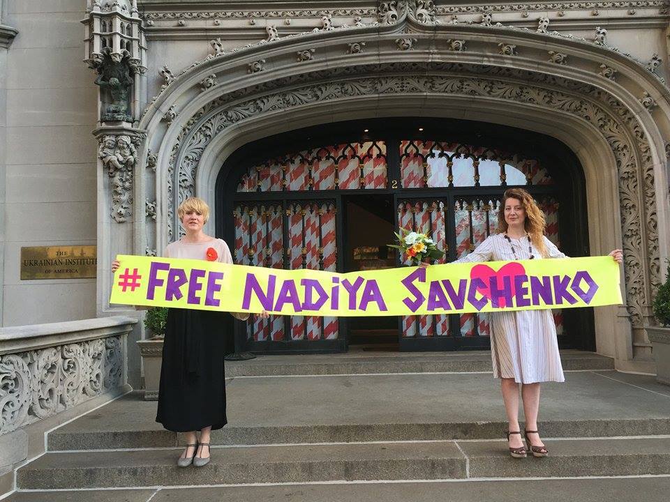 Worldwide grassroots support for Nadiya Savchenko on her birthday, May 11 ~~