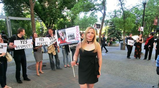 Peaceful protests at the Lisitsa concerts in Calgary, Canada called “classy” by spectators and media ~~