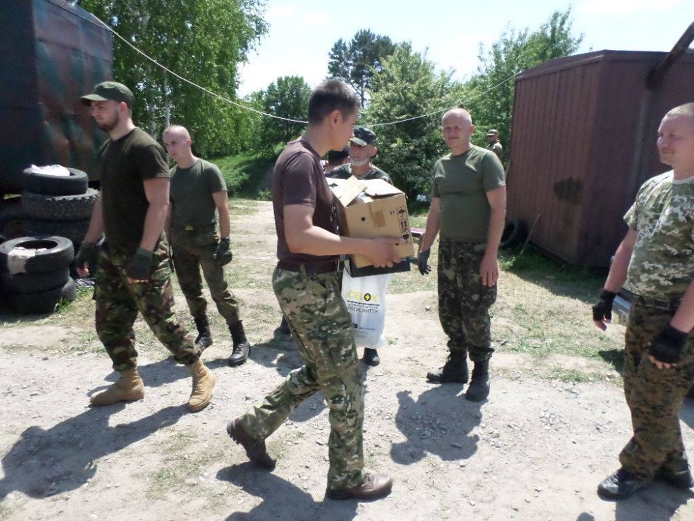 Latvian association “SOS Help for Ukrainian Army” delivers 7th donation cargo to DUK battalion