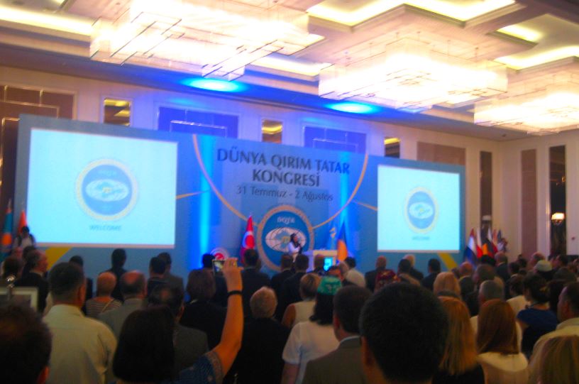 “We will never accept illegal annexation of Crimea” – Turkey at Tatar World Congress