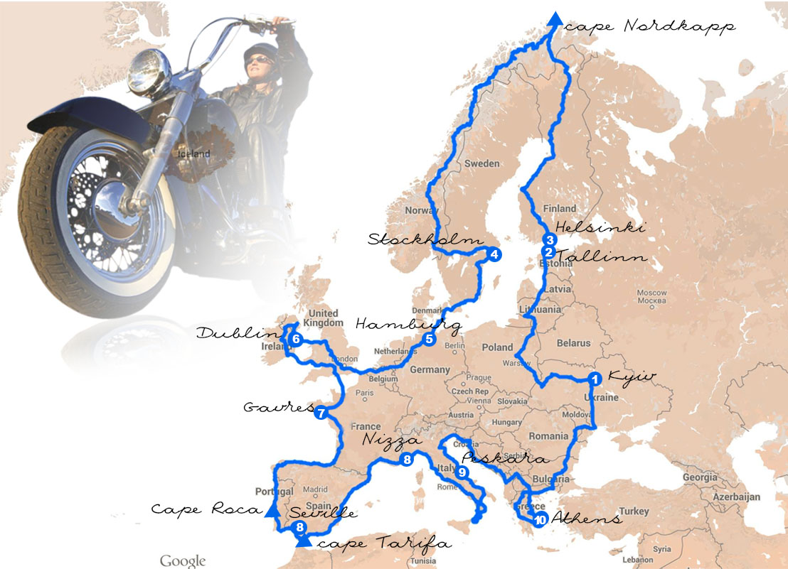 “Wheels of hope and gratitude” motor rally will circle Europe in 45 days, starting from Kyiv