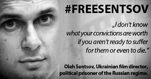 Oleg Sentsov won the Sakharov prize. Here are his most inspiring quotes