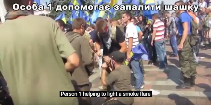 Ukraine’s police chief says parliament grenade attack “first stage of chain of acts of terror” ~~