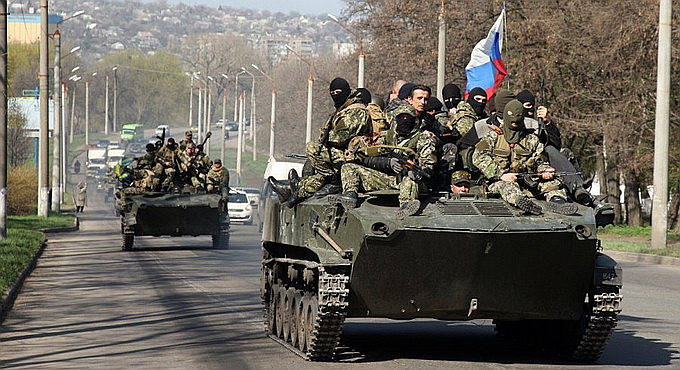 Russian mercenaries in Donbas