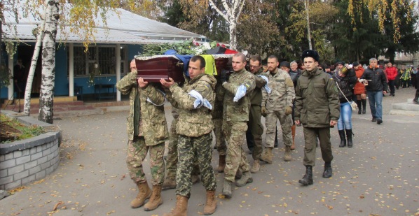 Pavlohrad says goodbye to tenth soldier who died in ATO zone