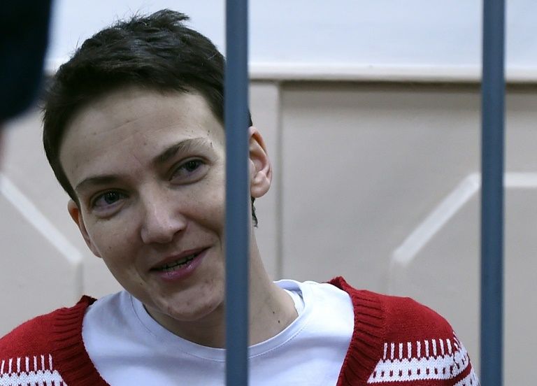 A letter from Nadia Savchenko…