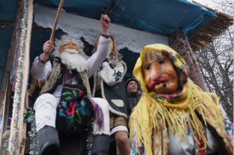 Celebrating the “Old New Year” with Malanka carnival in Ukraine