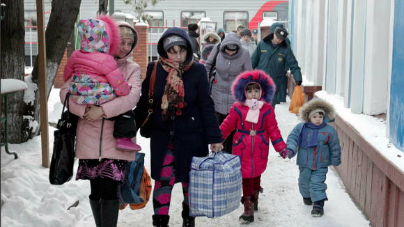 Ukrainian refugees in Russia (Image: REUTERS/Eduard Korniyenko)