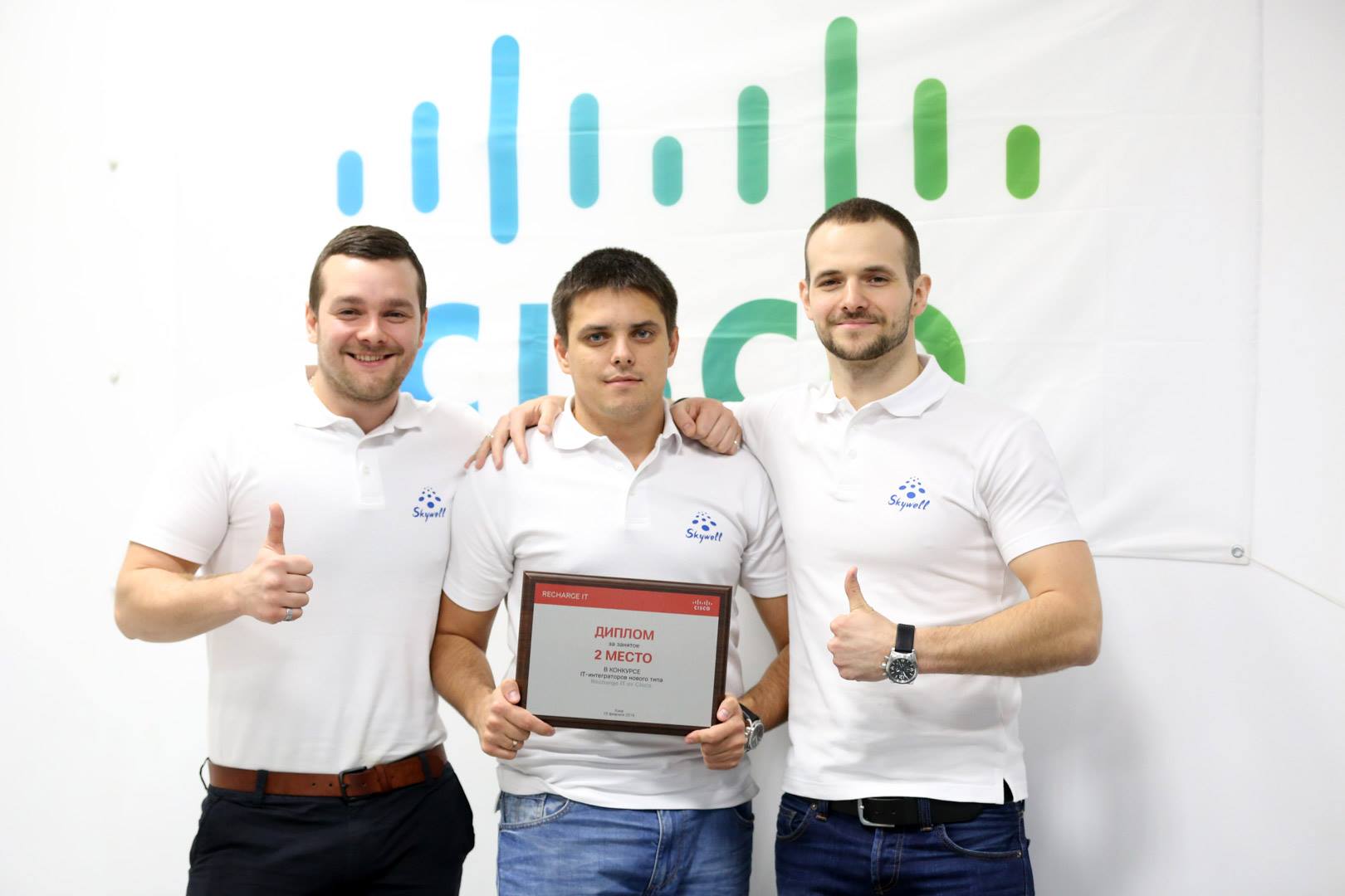 Ukrainian startups awarded 0,000 by Cisco ~~