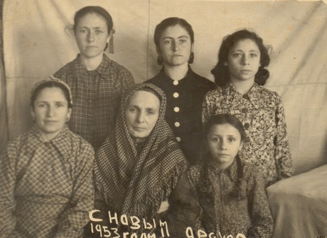 Crimean Tatars deported family