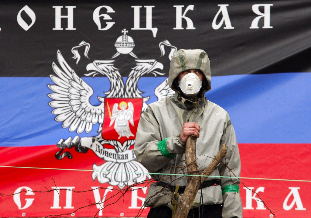 Russian hybrid army in the Donbas, Ukraine